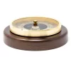 Barometru rotund Fischer 1436R-12, alamă, inox și lemn nuc, diametru 17 cm Fischer 5902067228319 imagine 4