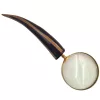 Lupă Giftdeco NC2203, alamă, sticlă, os și corn Giftdeco 5902067228449 imagine 4