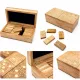 Obiect decorativ Giftdeco BR157, lemn de mango și alamă, 15 x 8 x 4,5 cm Giftdeco 5902067228524 imagine 2