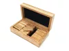 Obiect decorativ Giftdeco BR157, lemn de mango și alamă, 15 x 8 x 4,5 cm Giftdeco 5902067228524 imagine 4