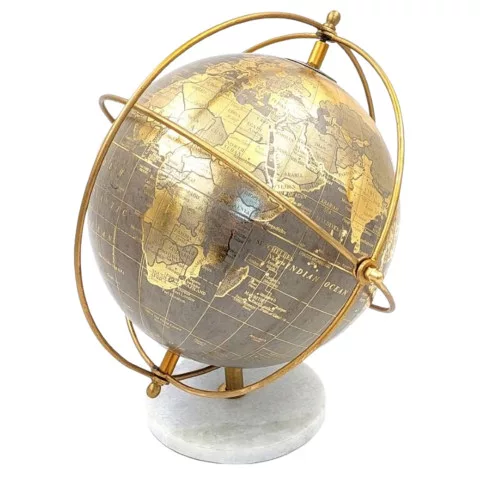 Glob decorativ Giftdeco GLB-127, alamă și plastic, stil industrial, glamour, modern Giftdeco 5902067228654 imagine 4