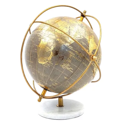 Glob decorativ Giftdeco GLB-127, alamă și plastic, stil industrial, glamour, modern Giftdeco 5902067228654 imagine 5