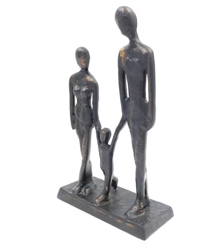 Figurina decorativa parinti si copil