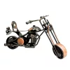 Model chopper in nuante de cupru si antracit