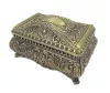 Cutie pentru bijuterii Giftdeco 21-20M, metal, 12,5 x 9 x 7 cm, stil Ludvik imagine 4