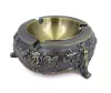 Scrumieră decorativa Giftdeco, metal, înălțime 4 cm, diametru 12 cm, stil retro, clasic Giftdeco 5902067228975 imagine 2