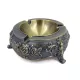 Scrumieră decorativa Giftdeco, metal, înălțime 4 cm, diametru 12 cm, stil retro, clasic Giftdeco 5902067228975 imagine 2