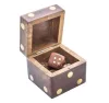 Obiect decorativ Giftdeco G150AZ, alamă, plastic și lemn, 6 x 6 cm Giftdeco 5902067229101 imagine 3