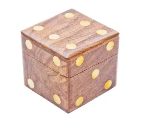 Obiect decorativ Giftdeco G150AZ, alamă, plastic și lemn, 6 x 6 cm Giftdeco 5902067229101 imagine 5