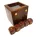Joc cu zaruri Giftdeco G151G/AZ cu capac din sticla