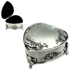 Cutie pentru bijuterii Giftdeco, metal, 8,7 x 8,4 x 5,1 cm Giftdeco 5902067229347 imagine 2