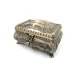 Cutie pentru bijuterii Giftdeco 21-20L, metal auriu, 16,8 x 12,2 x 9,2 cm, stil Ludovic Giftdeco 5902067229354 imagine 2