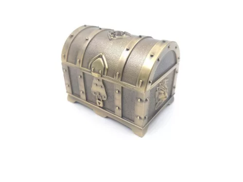 Cutie pentru bijuterii Giftdeco, metal, 7 x 5 x 5 cm, stil retro, vintage, clasic Giftdeco 5902067229439 imagine 3