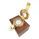 Busolă Giftdeco CA32/2.5, alamă și lemn, lungime 10 cm, diametru 6,5 cm Giftdeco 5902067229798 imagine 2