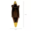Model de barcă Giftdeco 717013, lemn și alamă, 25 x 6,3 x 4 cm, stil nautic minimalist Giftdeco 5902067229903 imagine 6