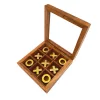 Obiect decorativ Giftdeco DNU-004, alamă, sticlă și lemn, 12,5 x 12,5 x 2,5cm, stil clasic Giftdeco 5906142320028 imagine 3