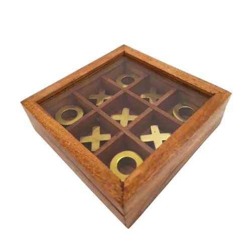 Obiect decorativ Giftdeco DNU-004, alamă, sticlă și lemn, 12,5 x 12,5 x 2,5cm, stil clasic Giftdeco 5906142320028 imagine 4