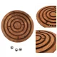 Obiect decorativ Giftdeco DNU-005, metal și lemn, diametru 12,5 cm, stil clasic Giftdeco 5906142320035 imagine 2