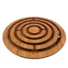 Obiect decorativ Giftdeco DNU-005, metal și lemn, diametru 12,5 cm, stil clasic Giftdeco 5906142320035 imagine 3