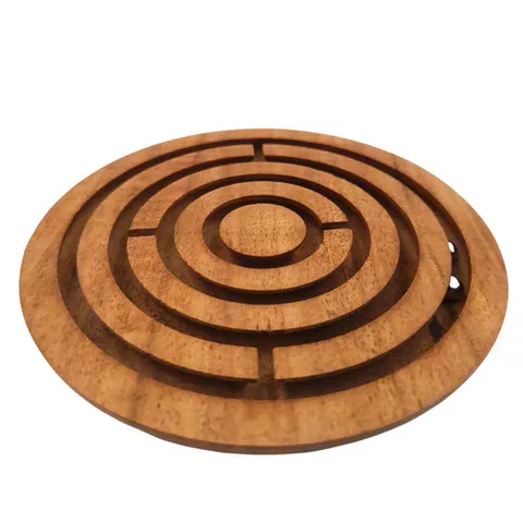 Obiect decorativ Giftdeco DNU-005, metal și lemn, diametru 12,5 cm, stil clasic Giftdeco 5906142320035 imagine 5