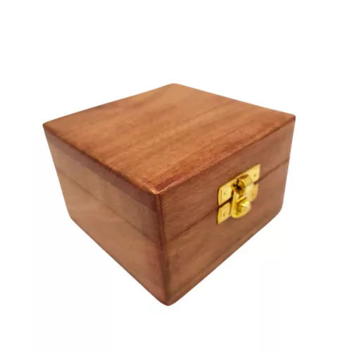 Obiect decorativ Giftdeco DNU-017, alamă, lemn și textil, 6 x 6 x 4 cm Giftdeco 5906142320110 imagine 4