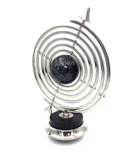 Astrolab decorativ Giftdeco NI9117, aluminiu, înălțime 44,5 cm, stil retro, modern, clasic Giftdeco 5906142320271 imagine 3