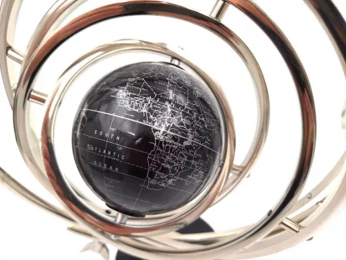 Astrolab decorativ Giftdeco NI9117, aluminiu, înălțime 44,5 cm, stil retro, modern, clasic Giftdeco 5906142320271 imagine 6