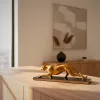 Obiect decorativ Giftdeco, aluminiu, 42 x 11,5 x 10 cm, stil minimalist, modern Giftdeco 5906142320318 imagine 4