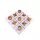 Obiect decorativ Giftdeco, alamă, 14 x 14 cm, stil glamour, modern, clasic Giftdeco 5906142320349 imagine 2
