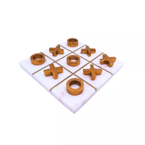 Obiect decorativ Giftdeco, alamă, 14 x 14 cm, stil glamour, modern, clasic Giftdeco 5906142320349 imagine 3
