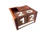 Calendar perpetuu Giftdeco CAL-1894 cu spatiu pentru pixuri