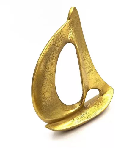 Obiect decorativ Giftdeco NI1651, aluminiu, înălțime 19,5 cm, stil minimalist, modern, clasic Giftdeco 5906142320486 imagine 5