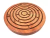 Obiect decorativ Giftdeco G1301A, metal și lemn, diametru 20 cm, stil minimalist, clasic, scandinav Giftdeco 5906142320622 imagine 2