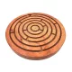 Obiect decorativ Giftdeco G1301A, metal și lemn, diametru 20 cm, stil minimalist, clasic, scandinav Giftdeco 5906142320622 imagine 2
