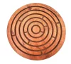 Obiect decorativ Giftdeco G1301A, metal și lemn, diametru 20 cm, stil minimalist, clasic, scandinav Giftdeco 5906142320622 imagine 3