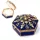Cutie pentru bijuterii Giftdeco B0035-08BL, metal, 5 x 5 x 2cm Giftdeco 5906142320875 imagine 2