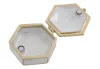 Cutie cadou Giftdeco B0035-08WH, metal, 5 x 5 x 2cm Giftdeco 5906142320882 imagine 6