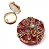 Cutie pentru bijuterii Giftdeco B0118-08, metal, 4 x 4 x 1cm Giftdeco 5906142320899 imagine 2