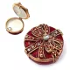 Cutie pentru bijuterii Giftdeco B0118-08, metal, 4 x 4 x 1cm Giftdeco 5906142320899 imagine 2