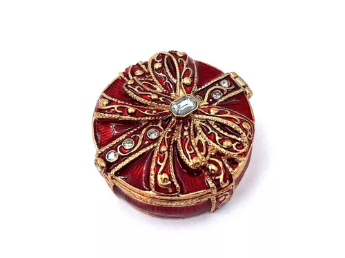 Cutie pentru bijuterii Giftdeco B0118-08, metal, 4 x 4 x 1cm Giftdeco 5906142320899 imagine 7