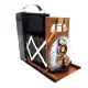 Obiect decorativ Giftdeco, plastic și metal, 19 x 11 x 17,5 cm, stil retro, vintage, clasic Giftdeco 5906142321162 imagine 2