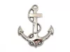 Ancoră de perete Giftdeco N-5446, metal argintiu, imagine 1