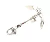 Ancoră decorativă Giftdeco N-2988, metal argintiu, imagine 2
