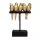 Obiect decorativ Giftdeco, rășină, 17 x 8 x 25,5 cm, stil glamour, minimalist, modern Giftdeco 5906142321254 imagine 2
