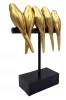 Obiect decorativ Giftdeco, rășină, 17 x 8 x 25,5 cm, stil glamour, minimalist, modern Giftdeco 5906142321254 imagine 5
