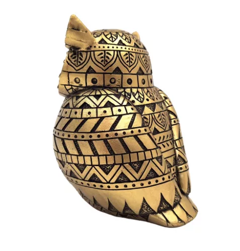 Obiect decorativ Giftdeco, rășină, 10,1 x 10,1 x 13,6 cm, stil glamour, modern Giftdeco 5906142321292 imagine 6