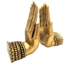 Accesoriu de birou Giftdeco, rășină, 15,5 x 9 x 19,5 cm, stil glamour, modern Giftdeco 5906142321308 imagine 3