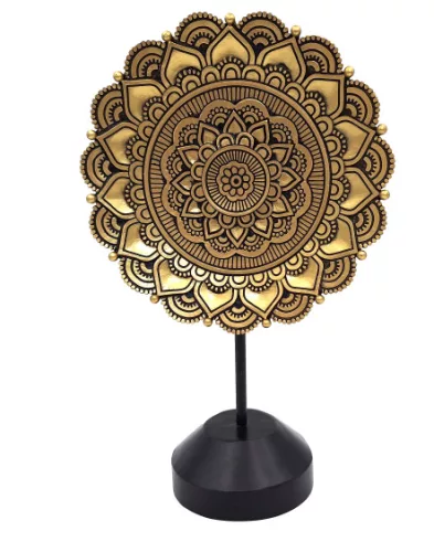 Figurina Mandala ovala Giftdeco 44032FJH imagine 2