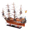 Machetă navala Giftdeco SF45R, plastic, metal și lemn, înălțime 45,7 cm, lățime 17,8 cm, stil nautic Giftdeco 5906142321421 imagine 4