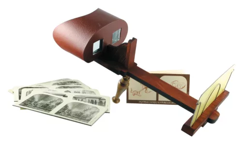 Instrument optic pentru fotografii stereoscopice